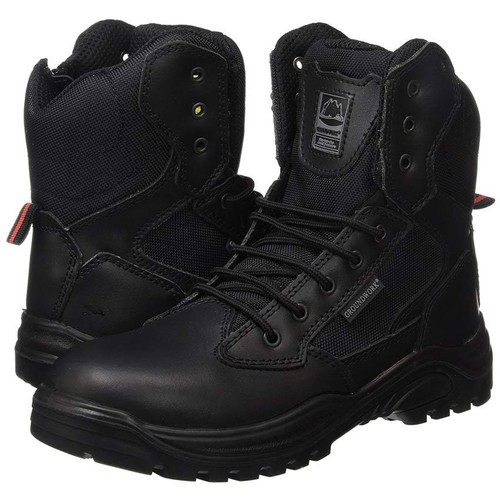 Mens safety boots army - boots,