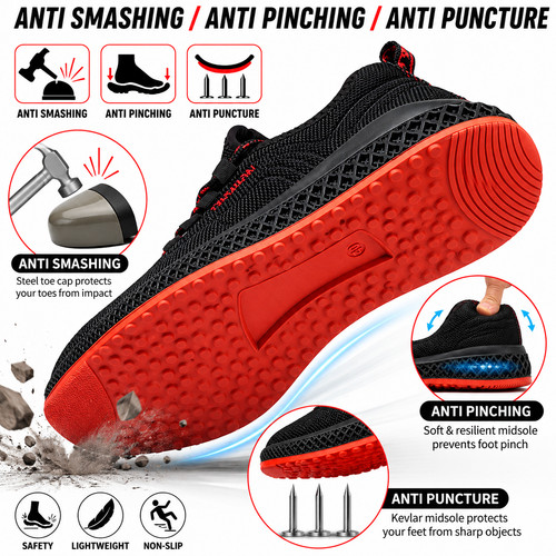 Mens safety trainers - mens,