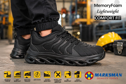 Mens shock absorbing steel toe - absorbing,