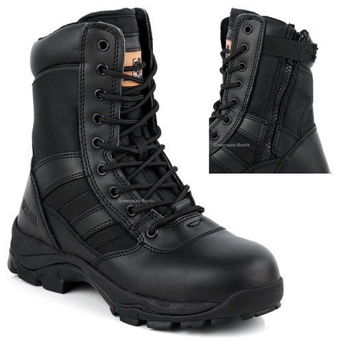 Mens lightweight steel toe cap - steel,